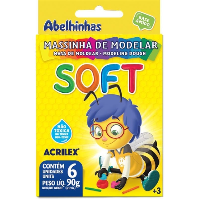 MASSA DE MODELAR SOFT ACRILEX